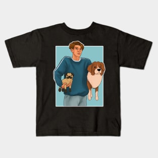 Nick Nelson - heartstopper Nellie And Henry Kids T-Shirt